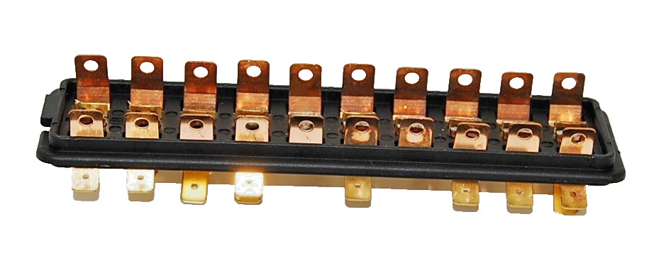 Fuse box 10 fuse fits Volkswagen Type1 Bug 67-71 Ghia 67-71 Thing 73-74