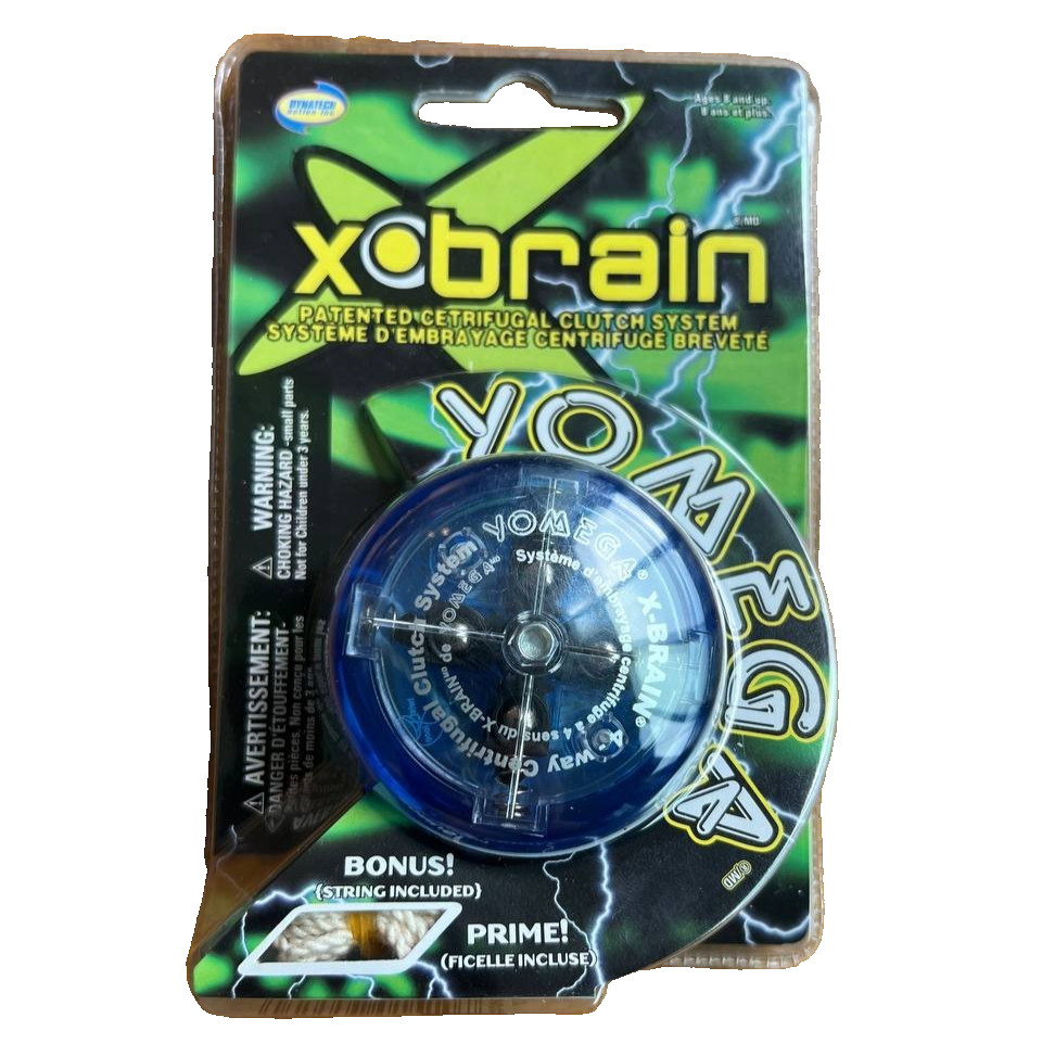 Yomega X-Brain Wing- Hyper Yo-Yo Yoyo 1999 green BNIB sealed