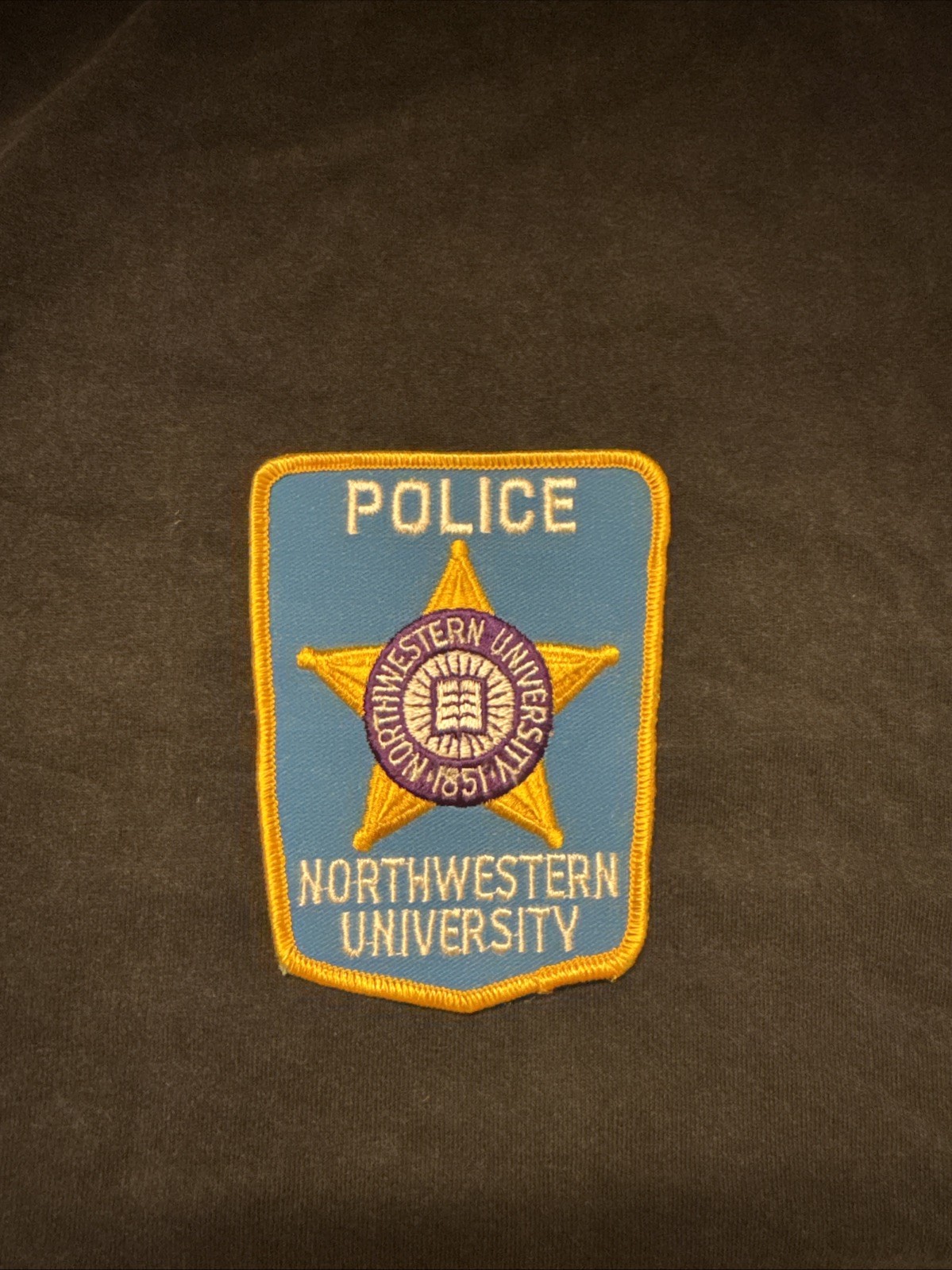 Northwestern University Police Illinois Police Patch Big10 College Police