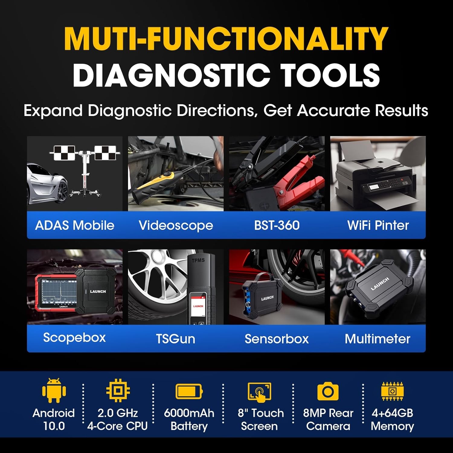 2025 LAUNCH X431 Pro Elite V+ PRO5 PAD V Bidirectional Diagnostic Scanner Coding