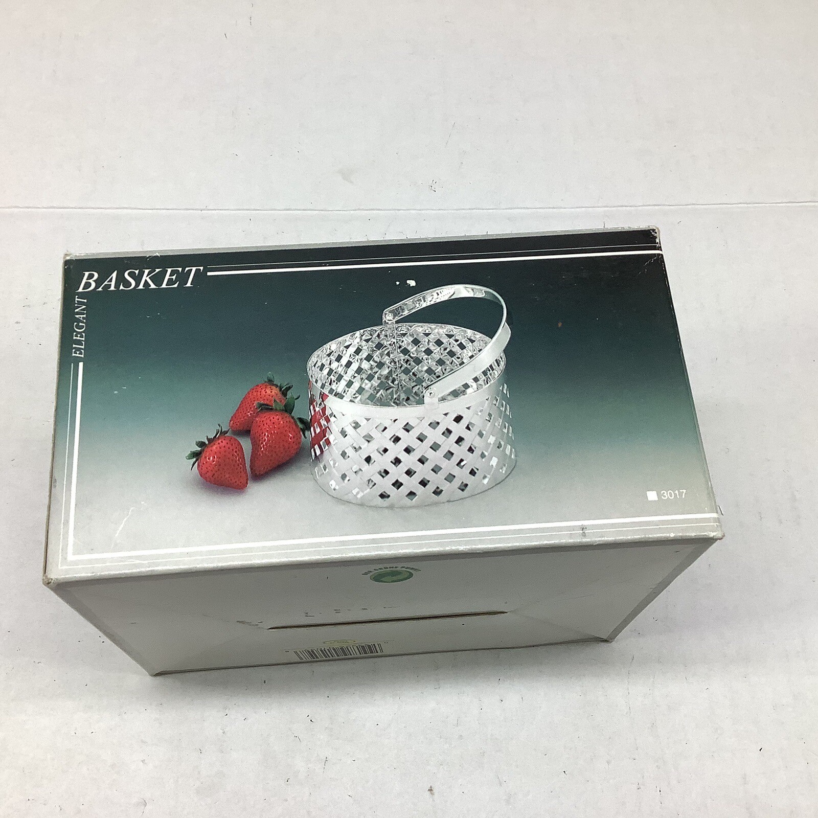 Davco Silver Collectible Elegant Basket