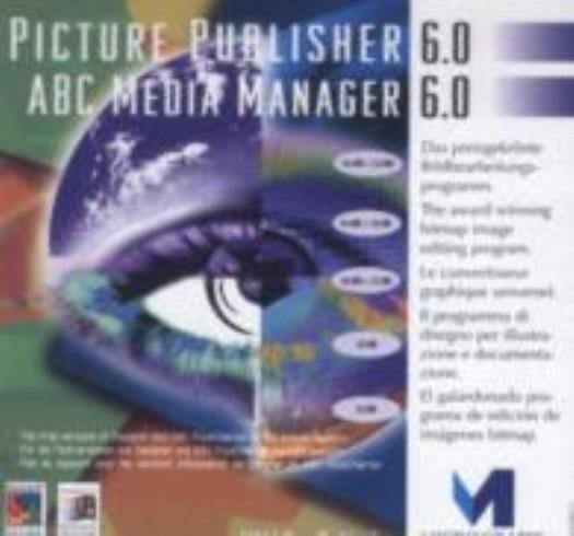 Micrografx Picture Publisher 6.0 PC CD crop sharpen edit digital image photo!