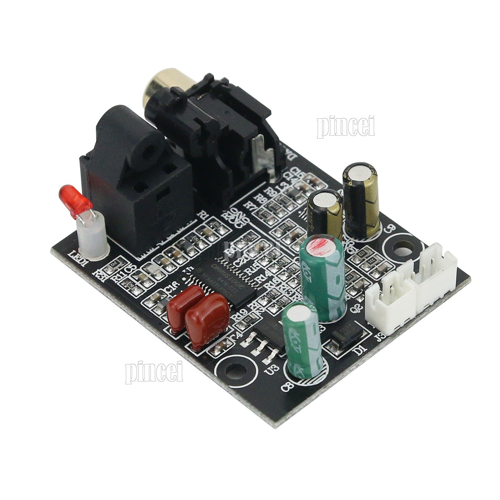 DAC Digital Decoder 24 Bit 192K Optical Fiber Coaxial Decoding CS8416+CS4344
