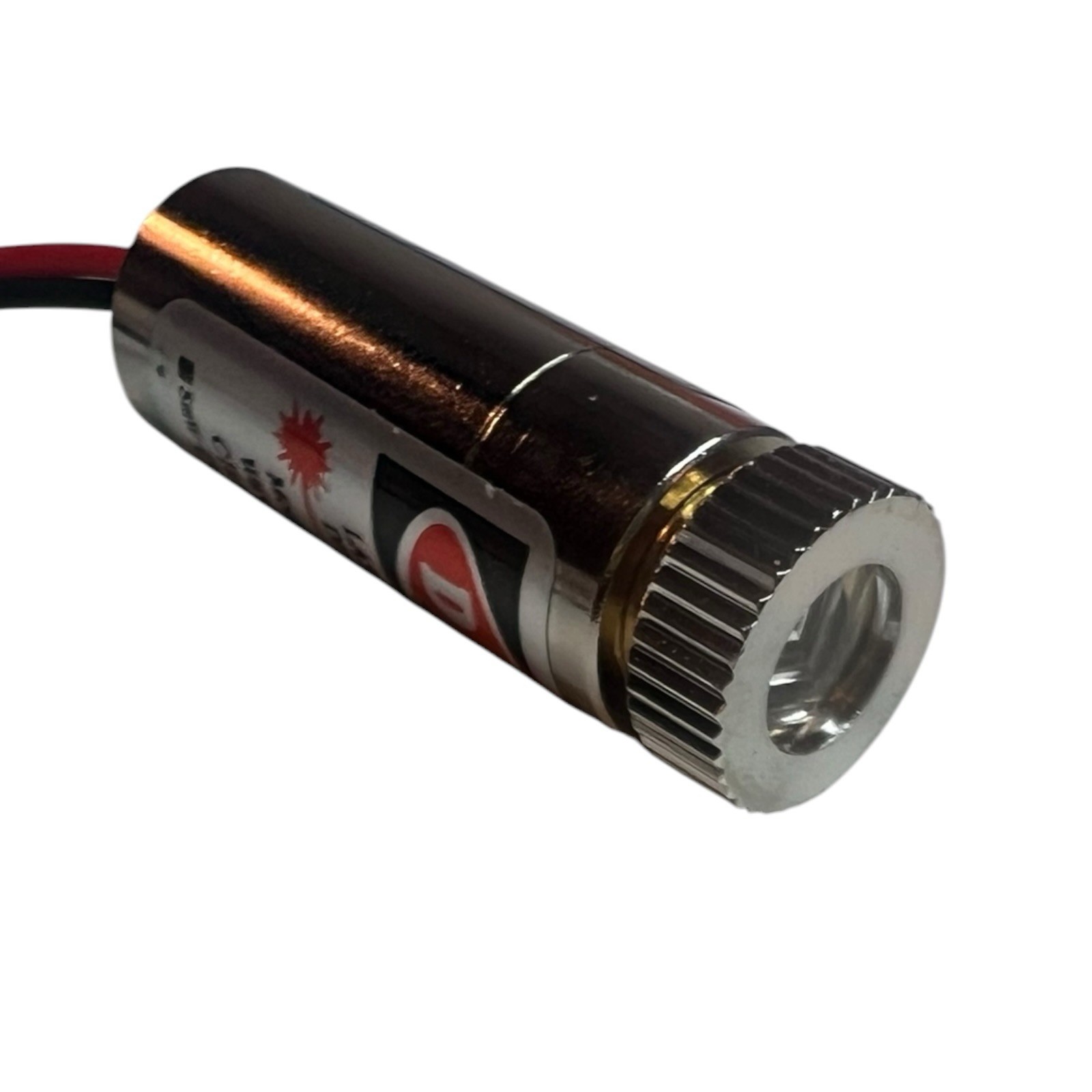 Cross Laser Diode Module | 3V-5V DC 12mm Focusable Class IIIa Laser Head