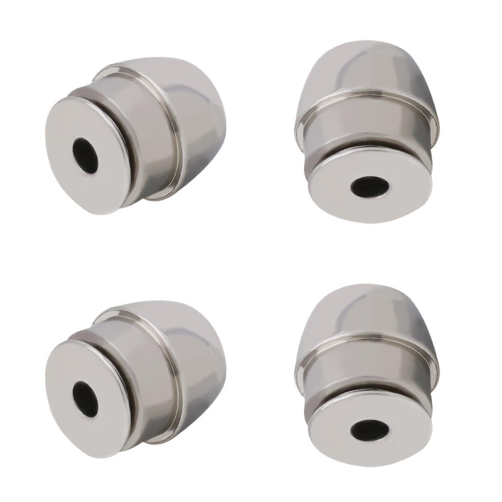 KASFREE Stainless Steel Locking Earring Backs for Studs Earring Backs Locking...