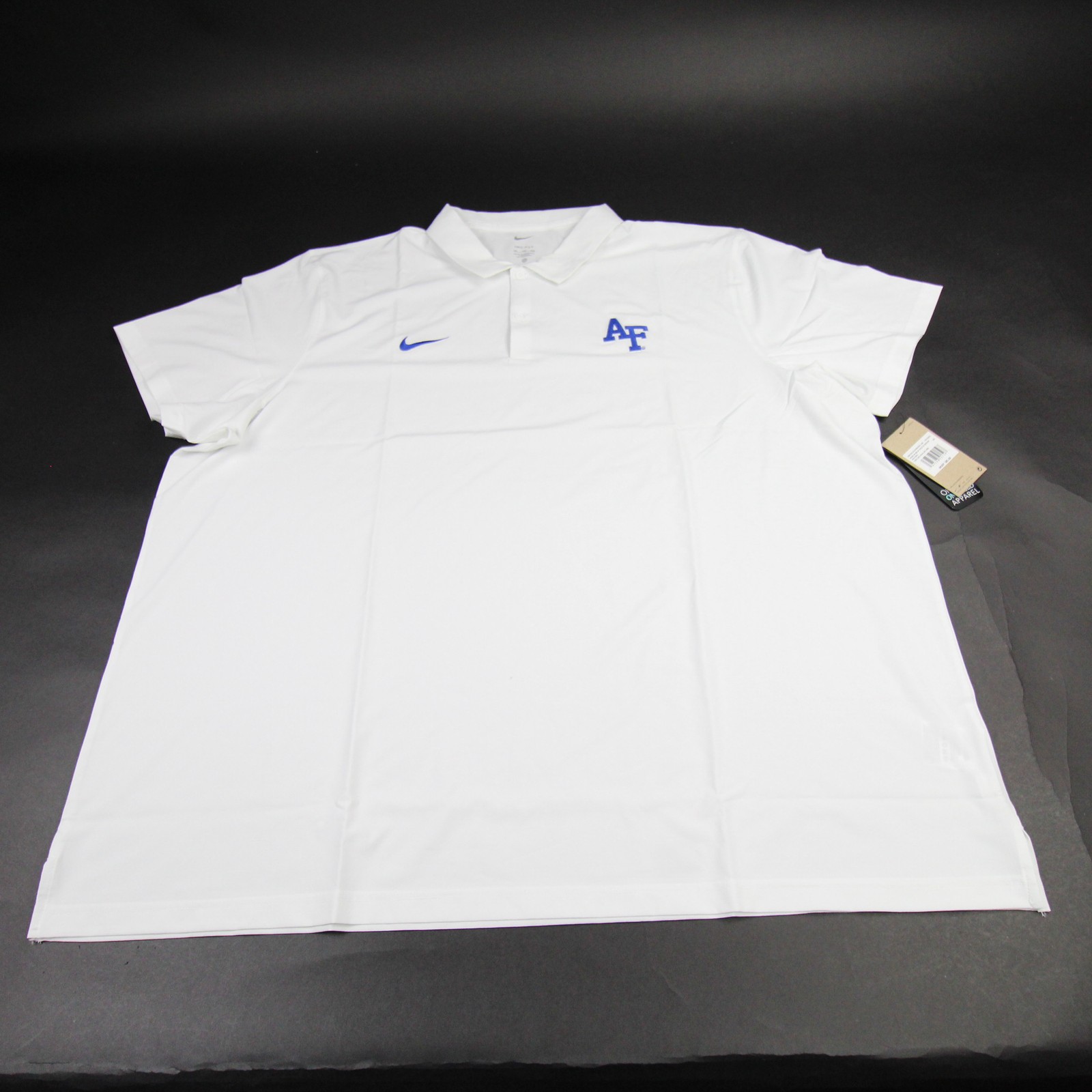Air Force Falcons Nike Dri-Fit Polo Men's White New with Tags 4XL