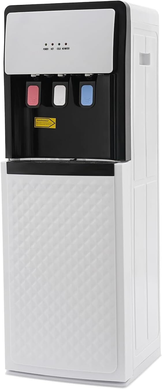 Water Dispenser Bottom Loading Water Cooler for 5 Gal Bottles w/ Indicator Light