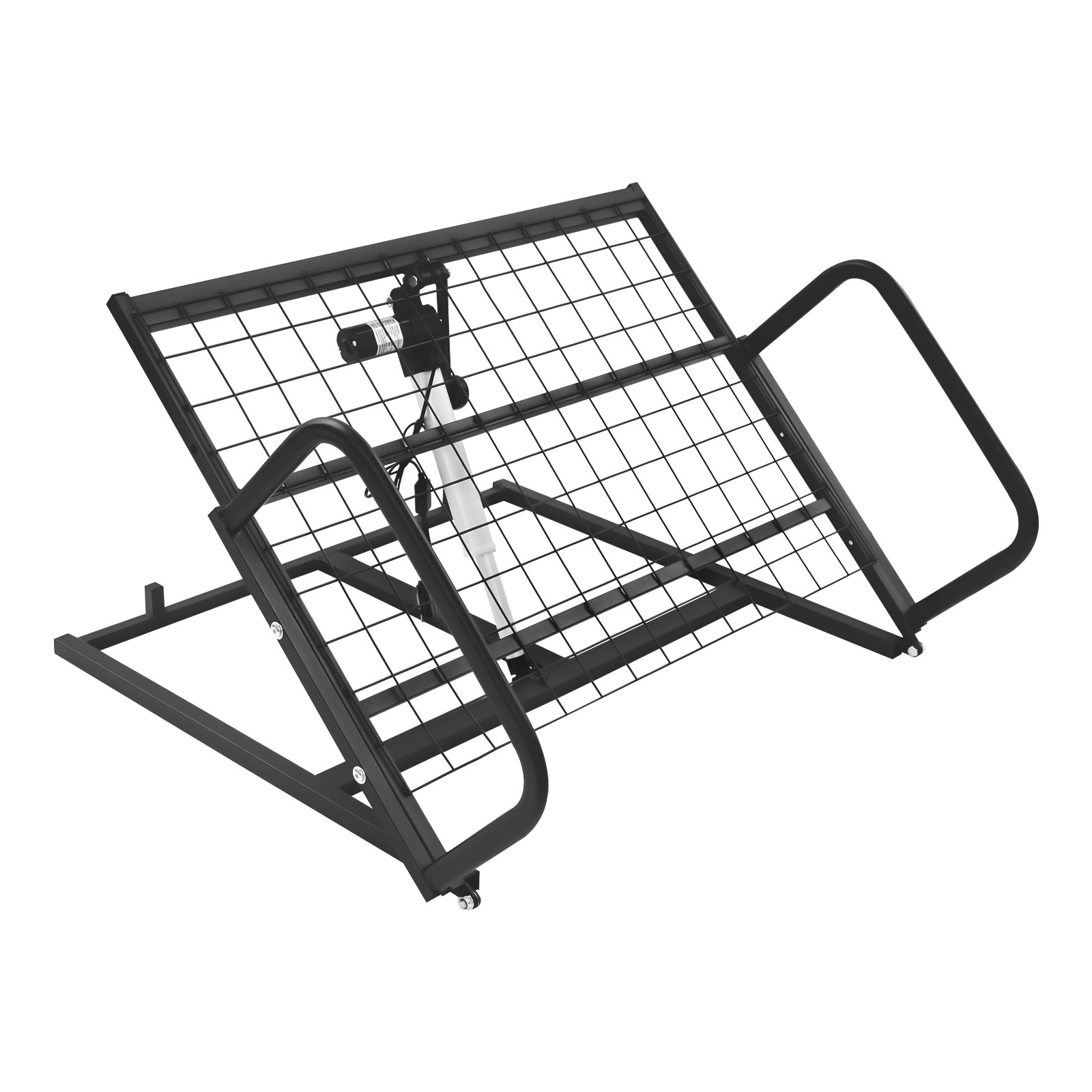 Electric Adjustable Backrest 80° for Elderly with Handrails & Comfort Padding