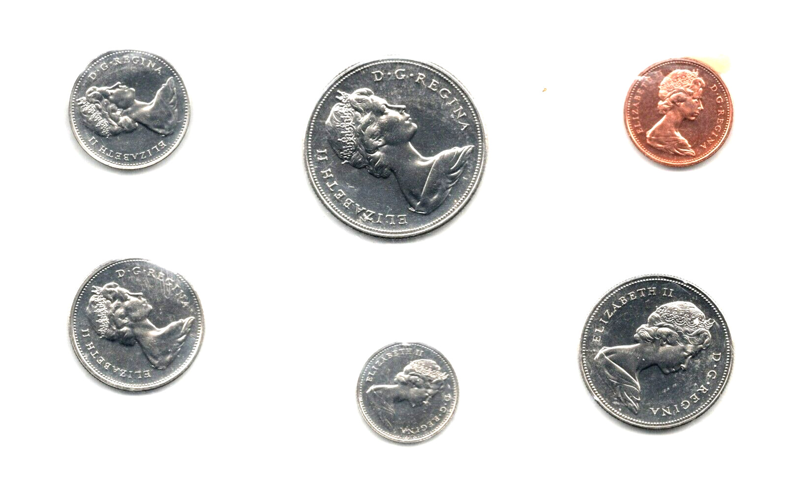 1970 Canada Six Coin Mint Set