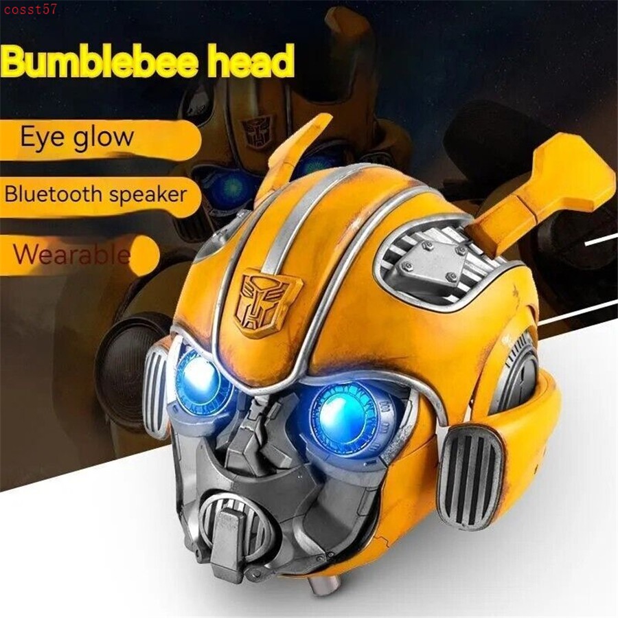 Killerbody Transformers Bumblebee Helmet Mask Deformable Voice Control Toy Gift