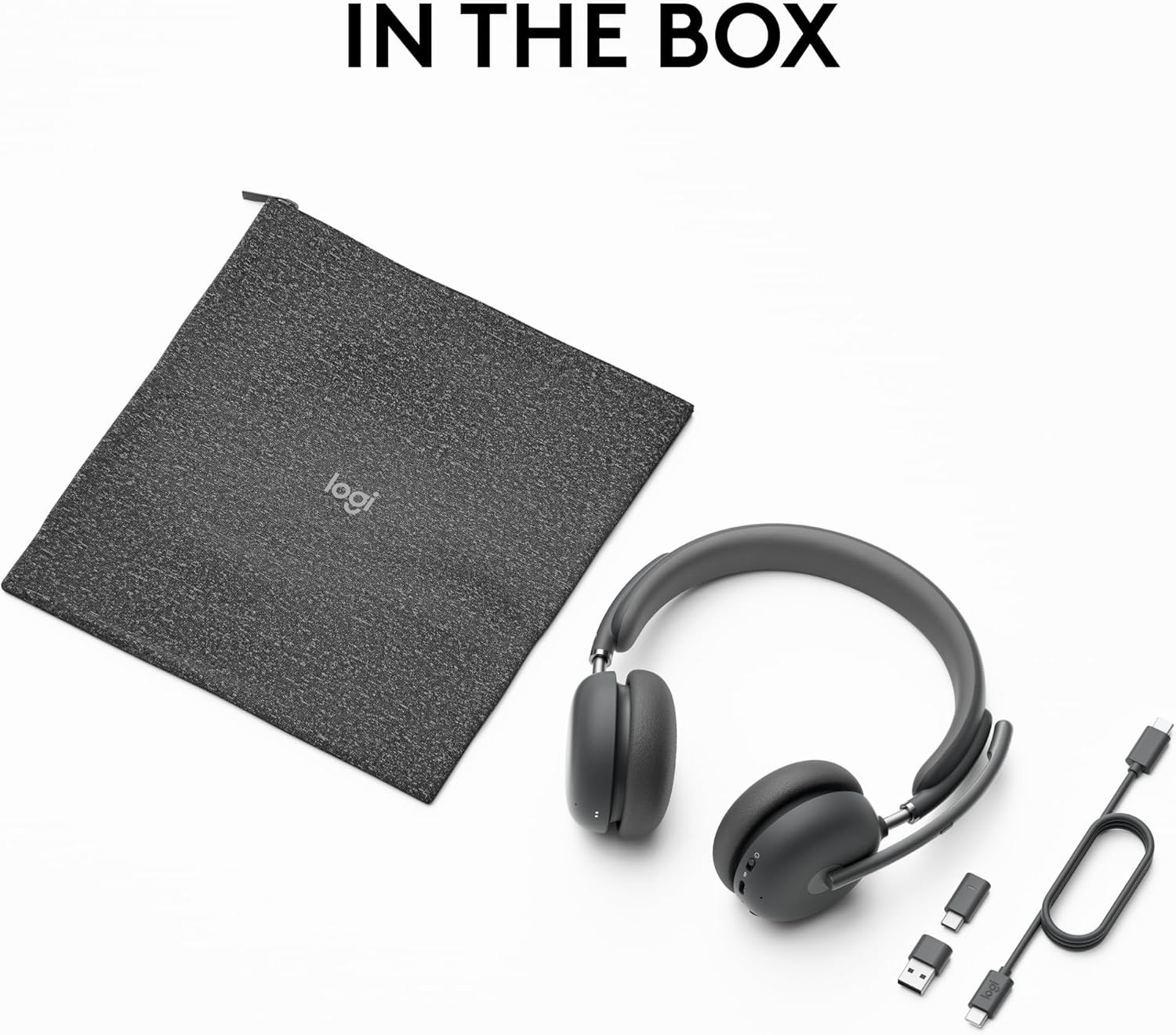 Logitech Zone Wireless 2 UC Bluetooth ANC Headset Graphite