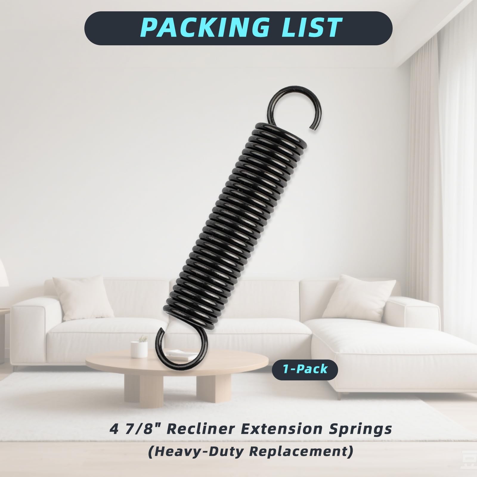 4 7/8" Recliner Extension Springs Recliner Mechanism Extension Springs，Reclin...
