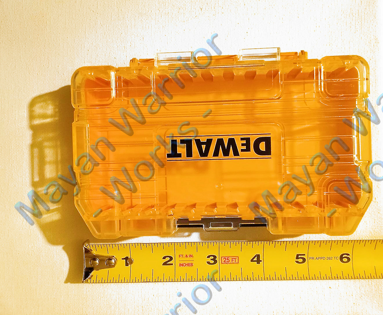 New DEWALT Tough insert Bit Storage Case Organizer Stackable & Interlocking