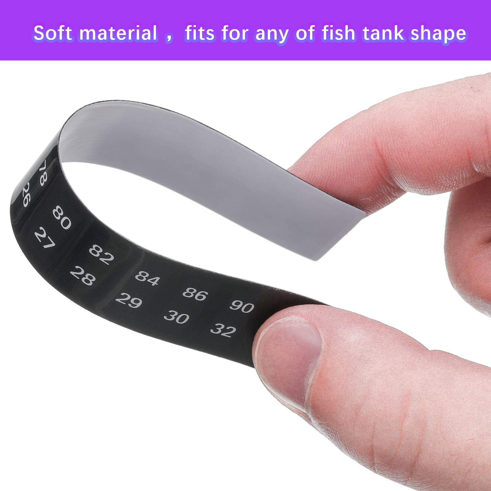 12 Pcs Stick On Thermometer Strips Horizontal Temperature Stickers
