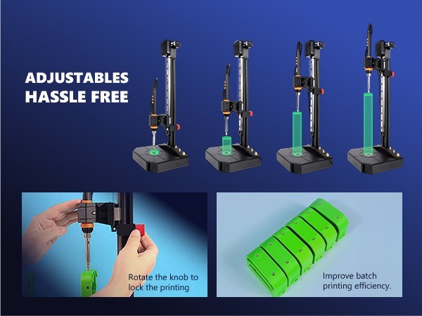 Mintion Pro Heat Set Inserter with Linear Guide 90W Iron for Threaded Inserts