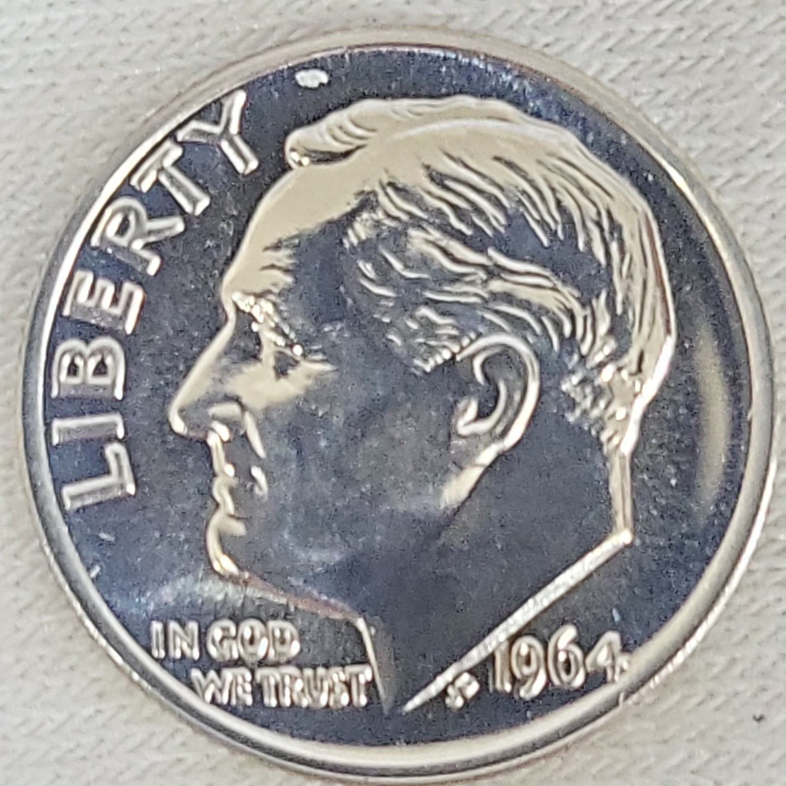 1964 Proof Roosevelt Dime