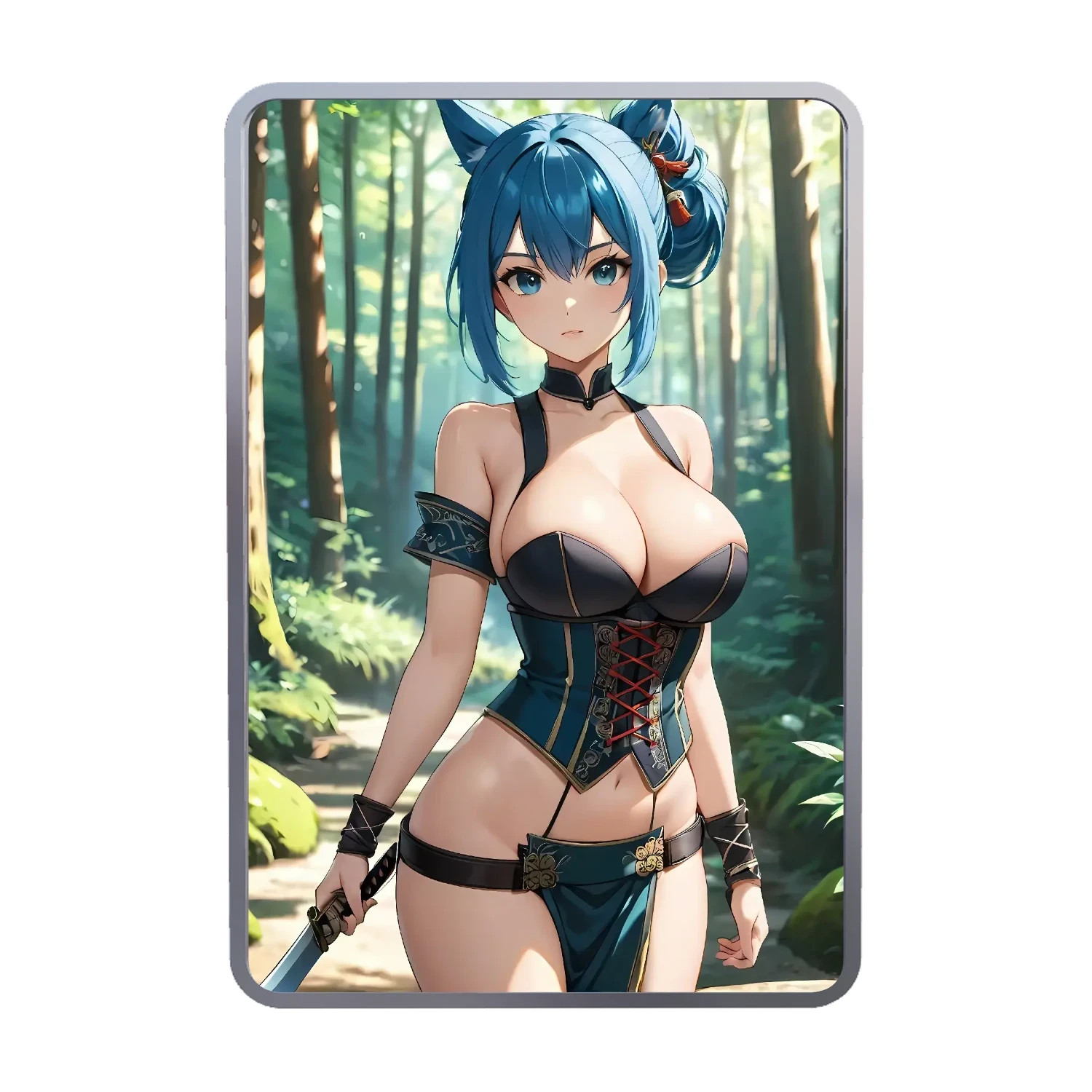SEXY! 1 oz .999 Fine Silver Colorized Naughty Art Bar – Limited