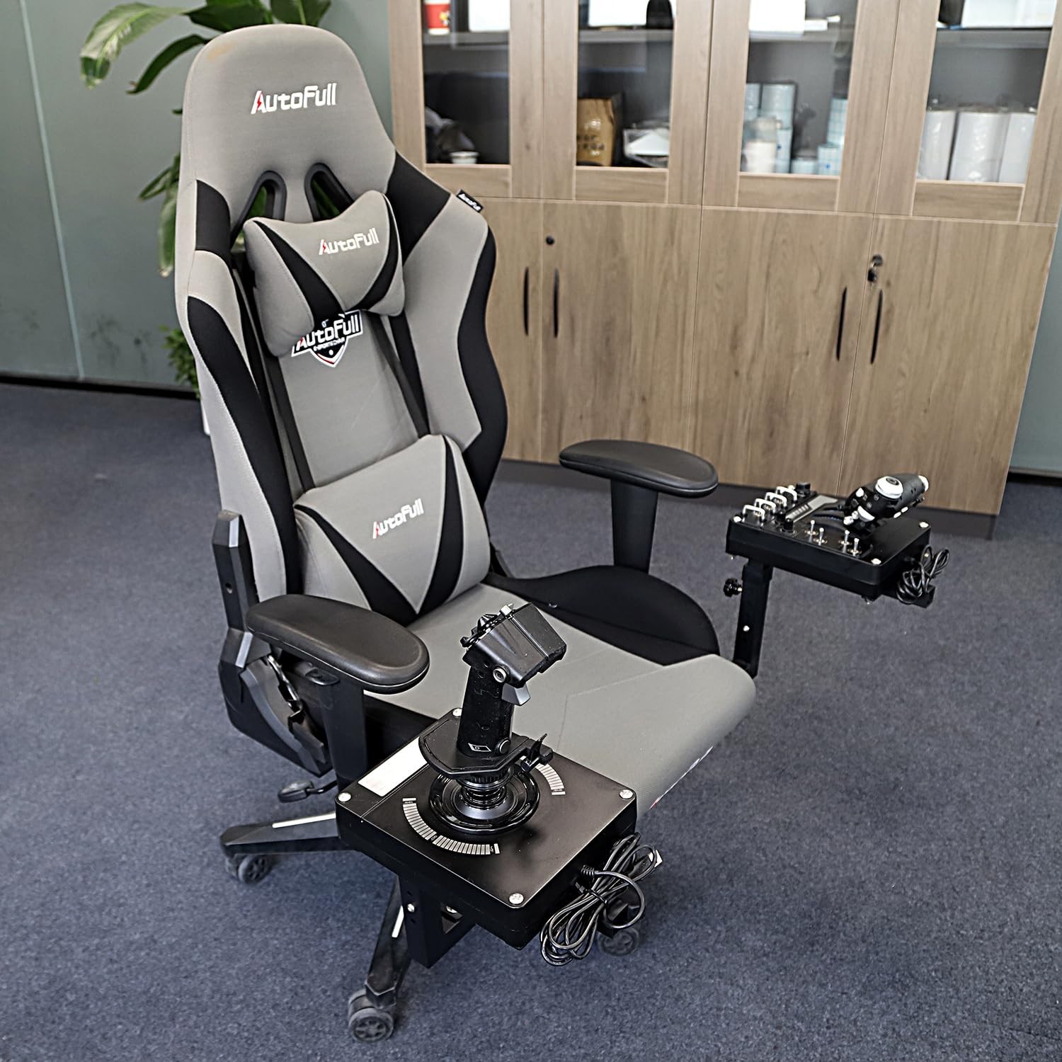 Ultimate Joystick/Hotas Chair Mount: Compatible with Thrustmaster, VKB, Logitech