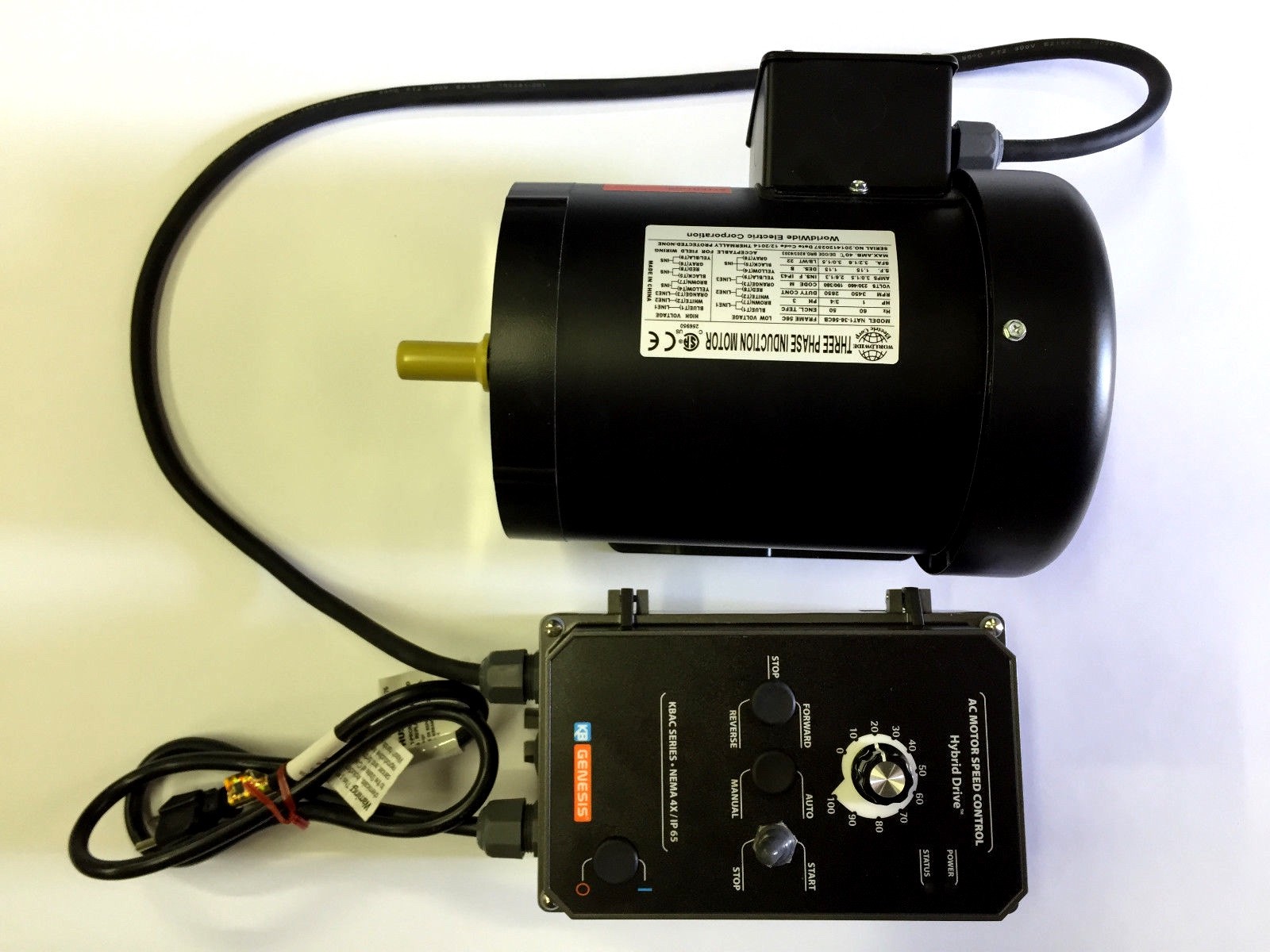 Belt Grinder 1hp Motor & VFD