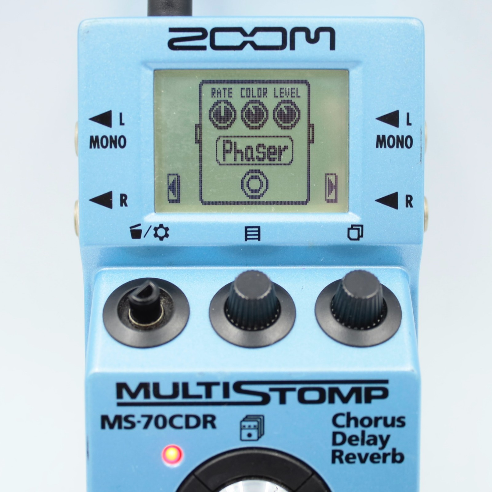 ZOOM MS-70CDR Chorus / Delay / Reverb Multi Guitar Effect Pedal 007135