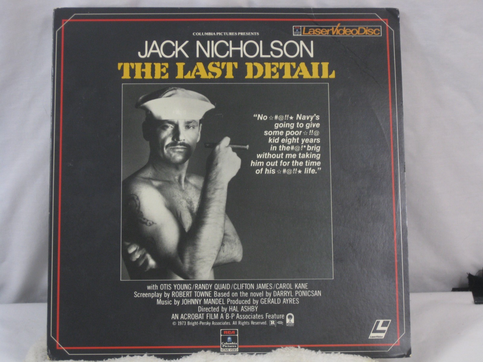 Jack Nicholson 4 movie laserdisc lot Heartburn, The last Detail, Two Jakes.. VG