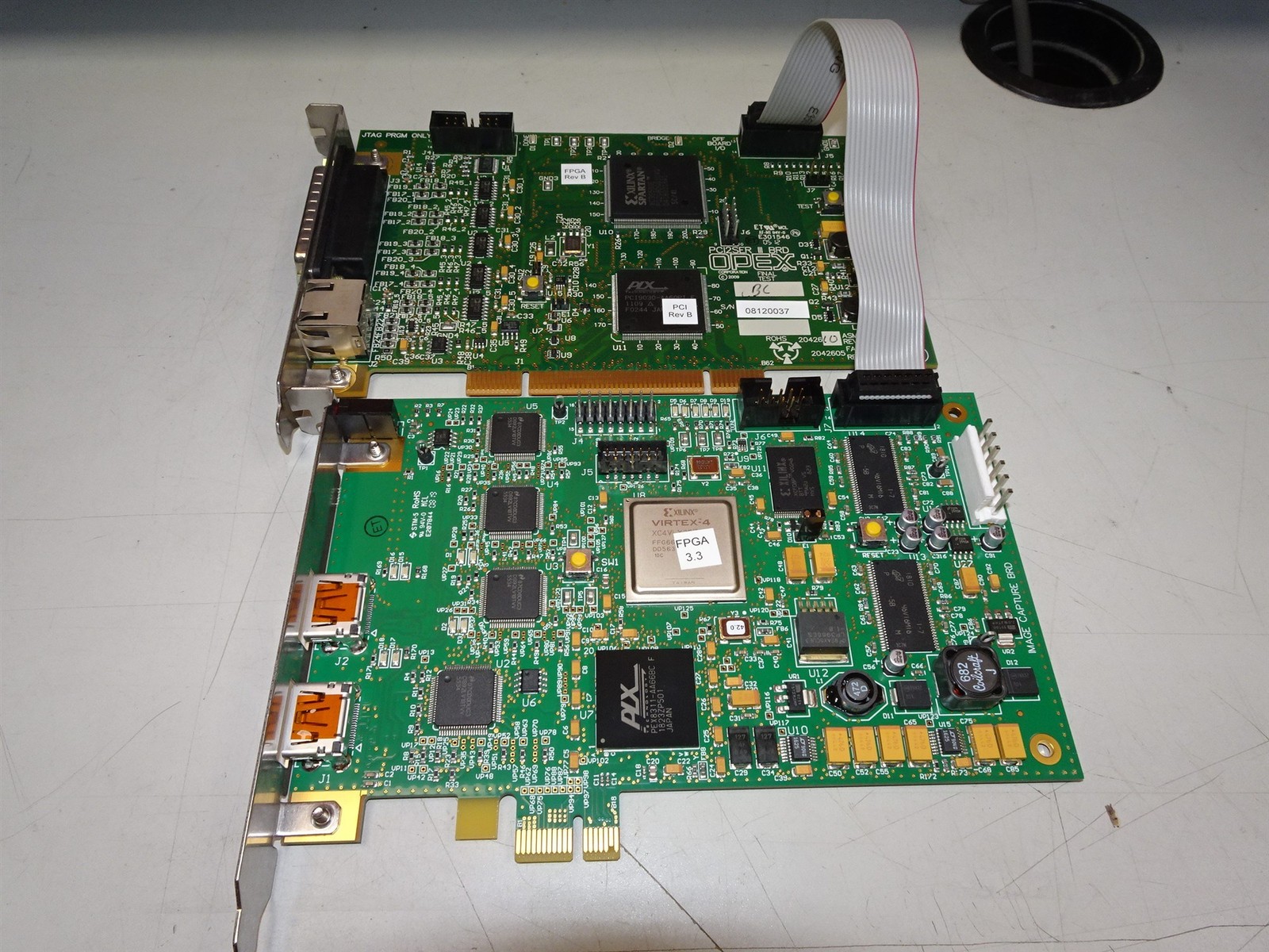 OPEX PCI2SER III BRD w/ OPEX 2041410 PCIe HDMI Capture Card