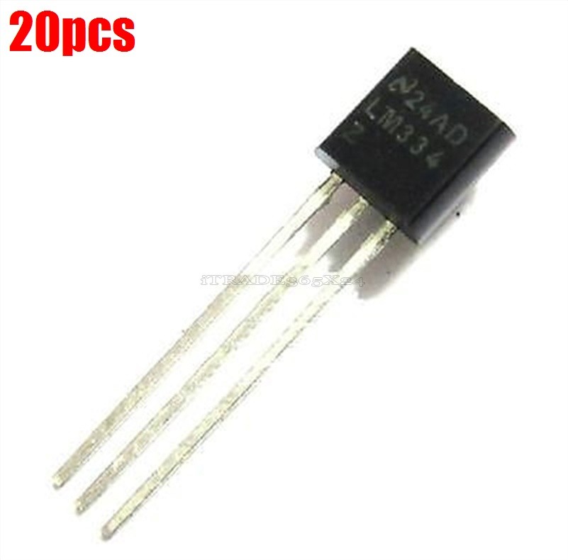 20Pcs Temperature Sensors TO-92 LM334Z LM334 New Ic to