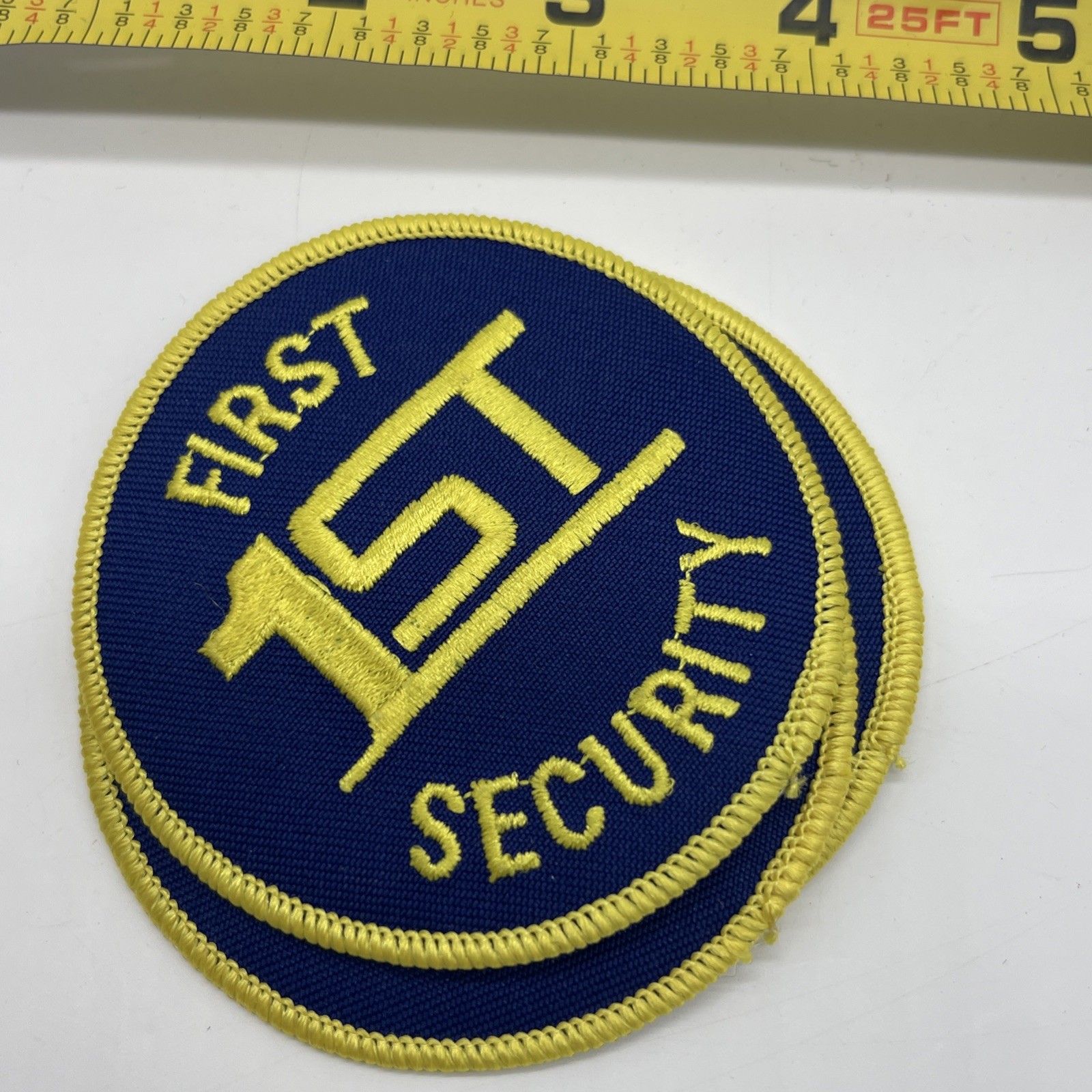 First Security Company 1st Security ERROR Patch Security Guard 3” Round