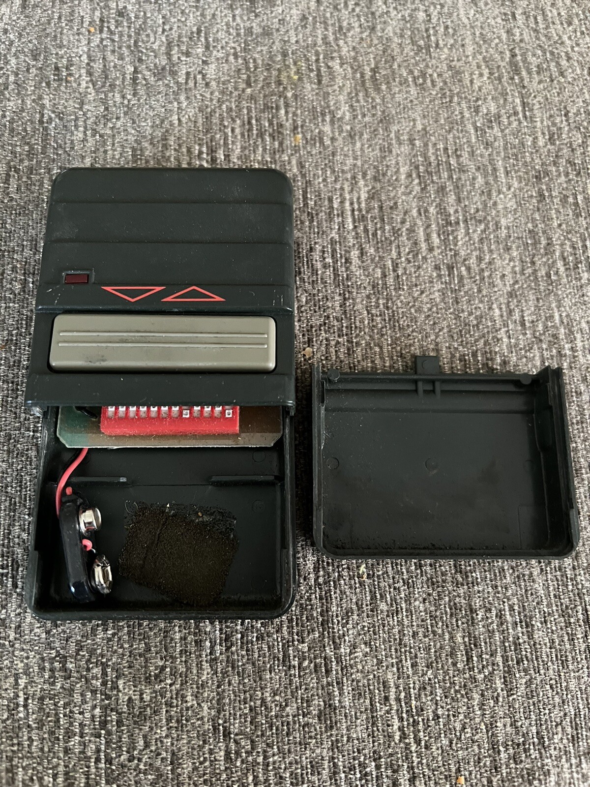 Genie 1 GT50/90/912 1-Button Garage Opener Remote Control 12 Dip Switch Tested