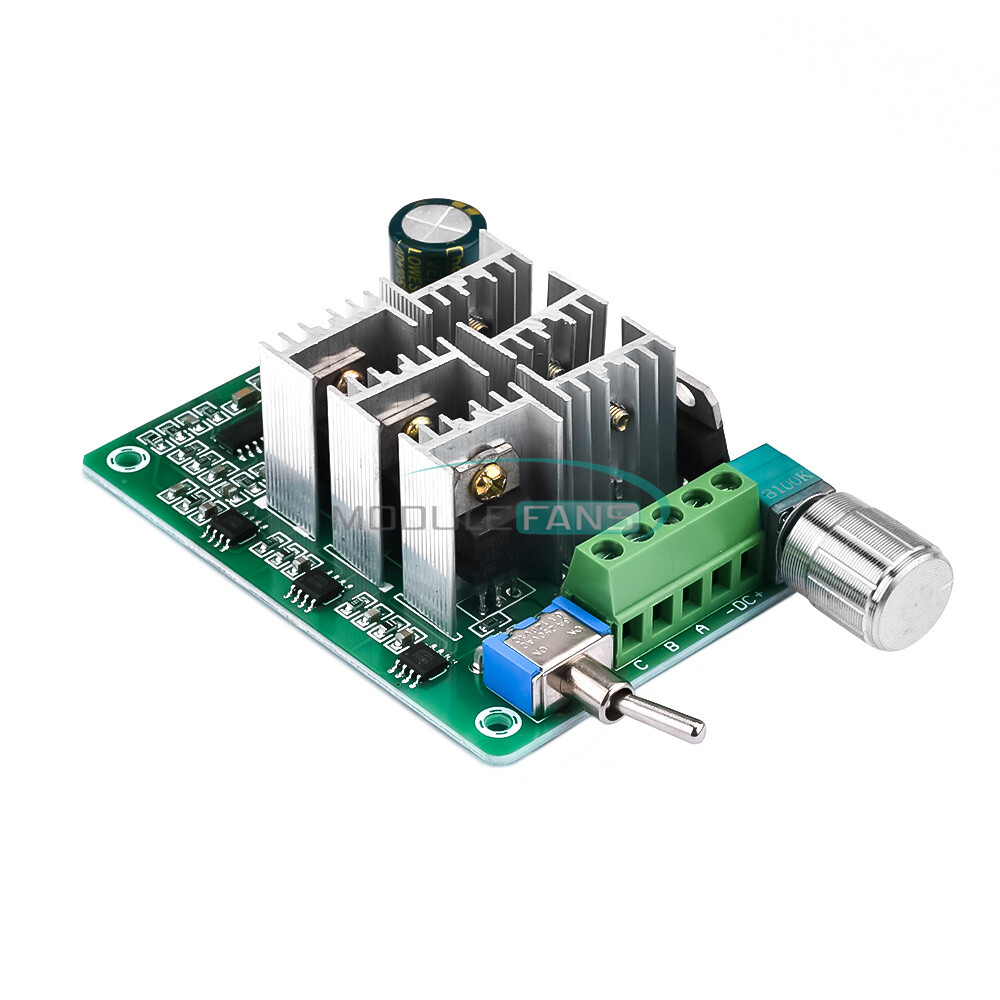 DC5-36V BLDC 3-Phase Sensorless Brushless Modulator Motor Speed Controller