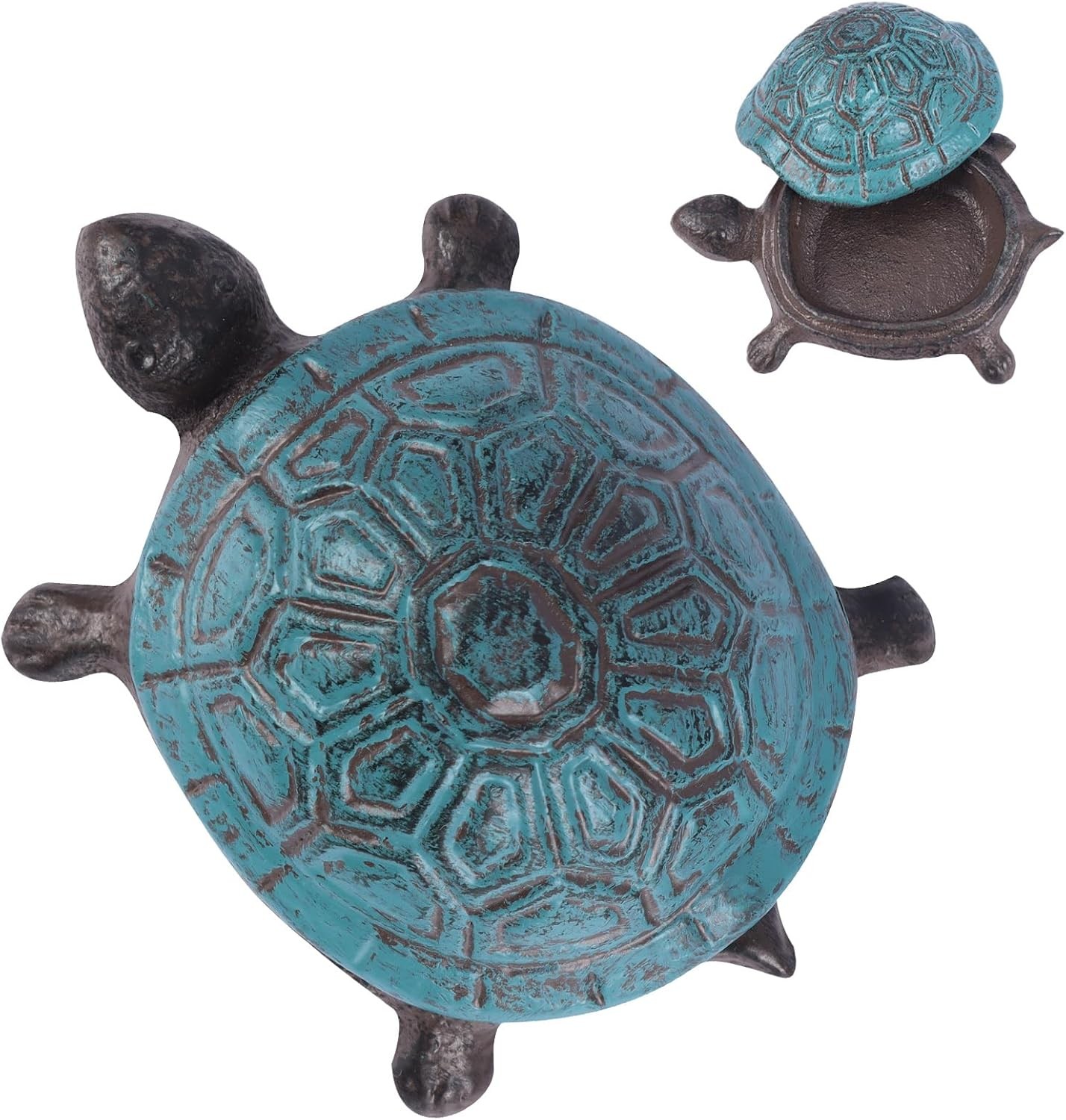 Cast Iron Turtle Key Hider Outside Waterproof Spare Key Hider To Hide A Key