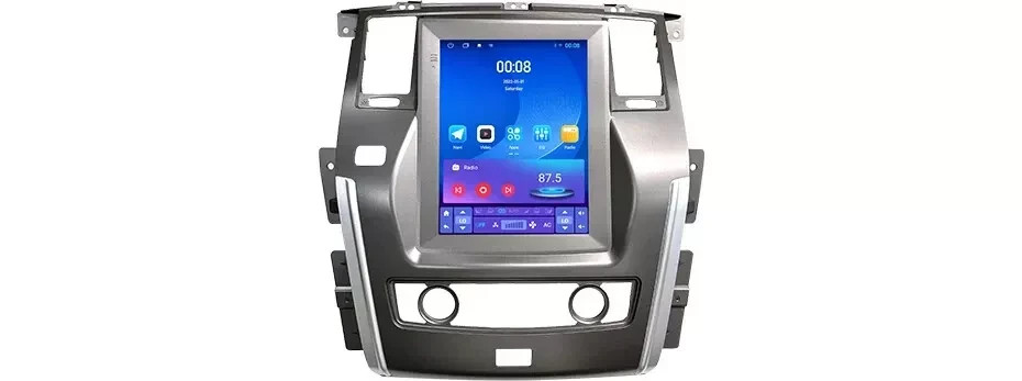 9.7"Android 15 for Nissan Patrol headunit radio GPS Carplay 2012-2018