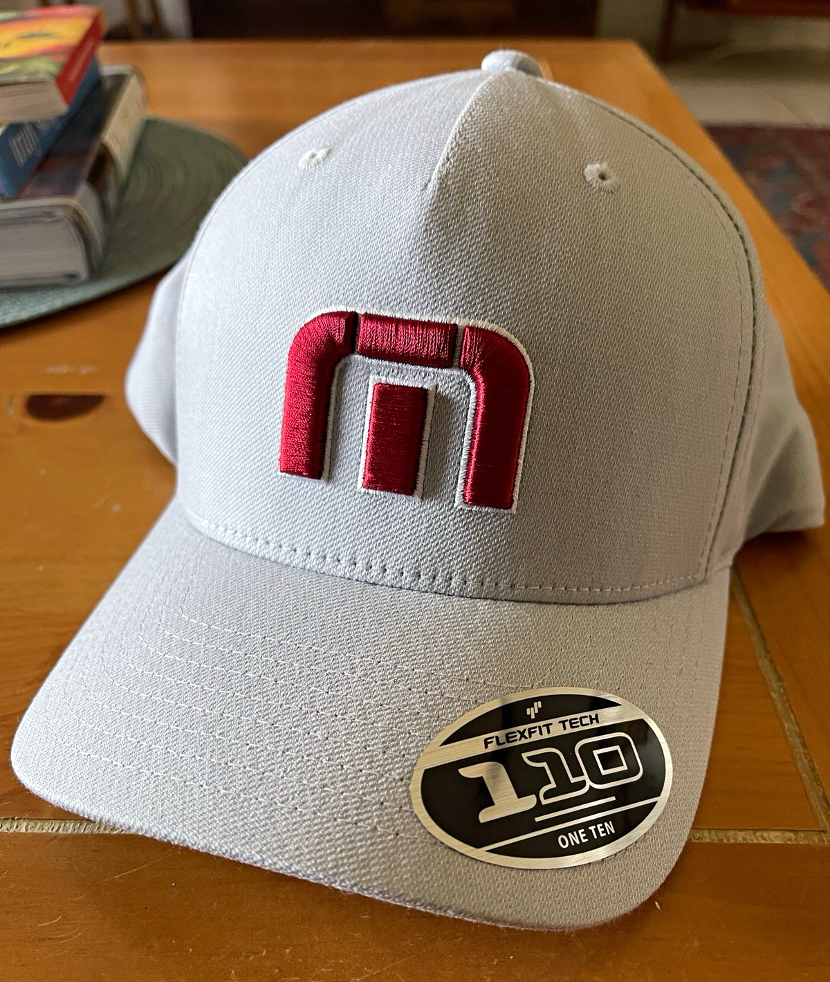 Travis Matthews Golf, Flexfit 110 Wisconsin Badgers Gray/Red Snapback Hat