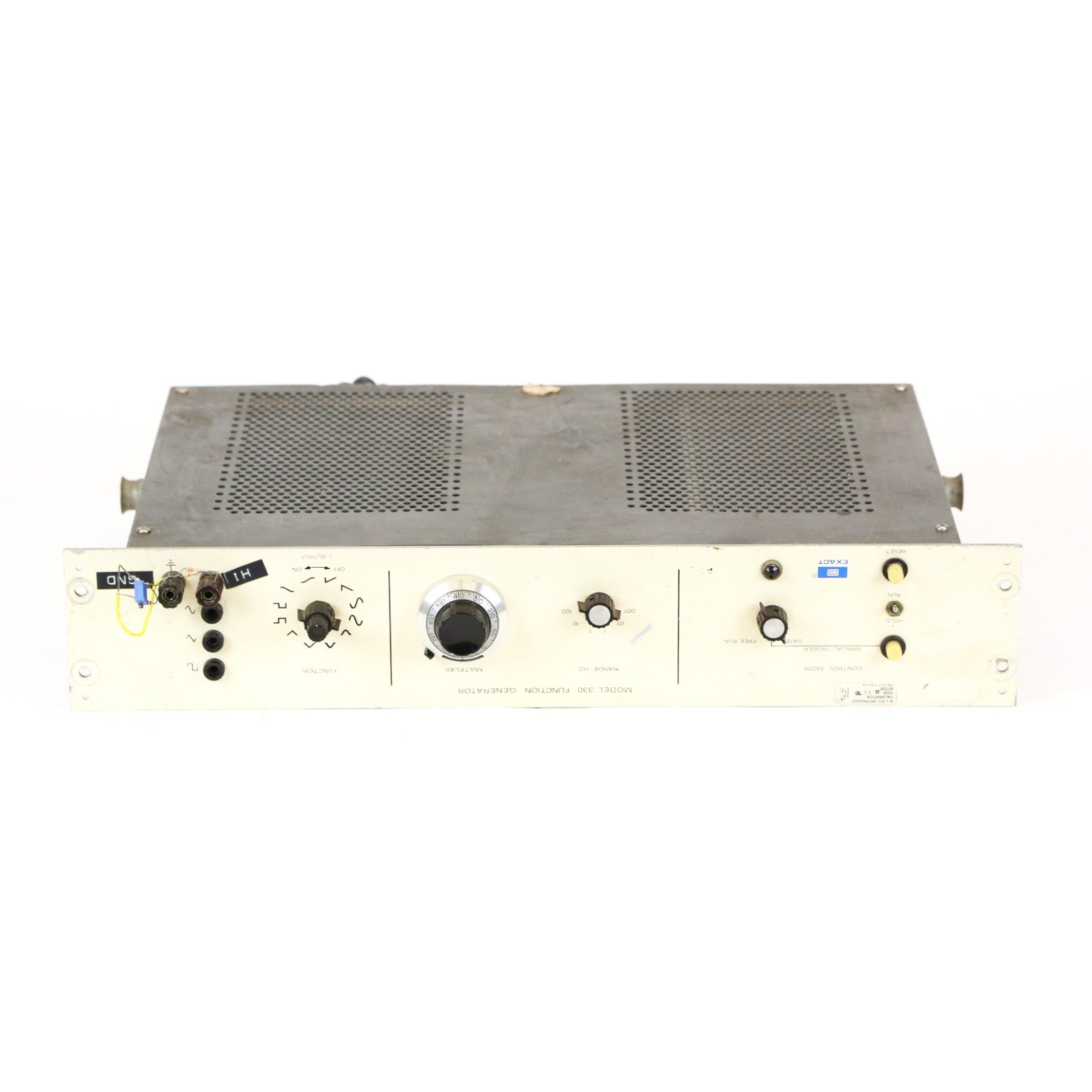 1970s Exact Electronics Model 330 Function Generator Vintage Original Sine Wave