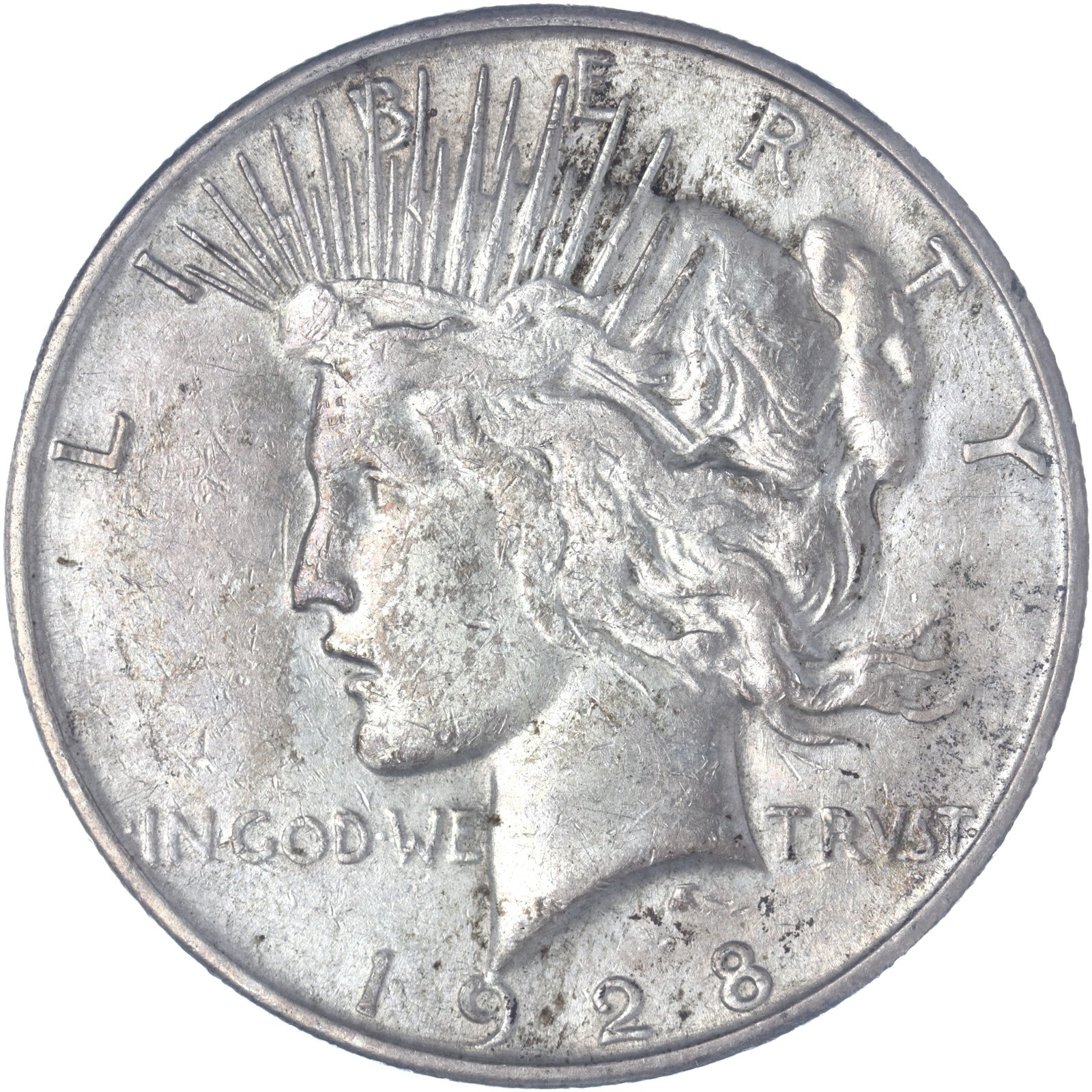 1928 S Peace Dollar Very Fine See Pics K083