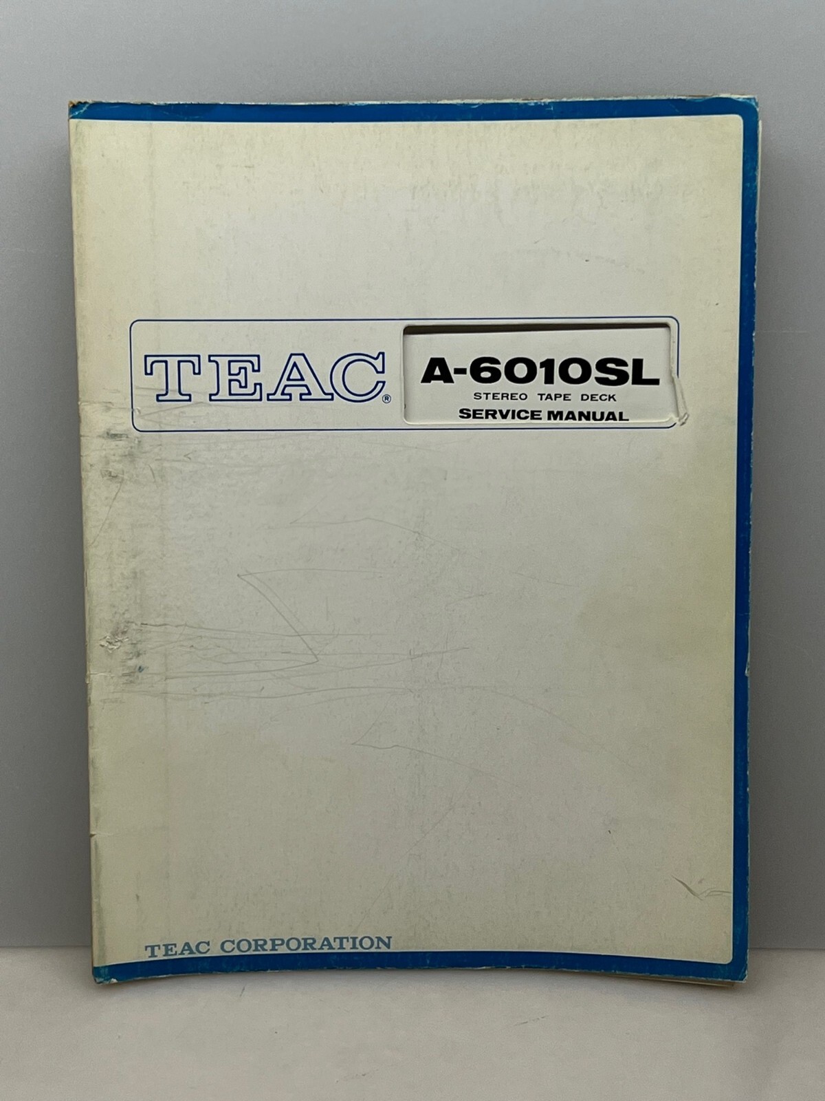 Teac A-6010SL Original Service Manual  Free Shipping