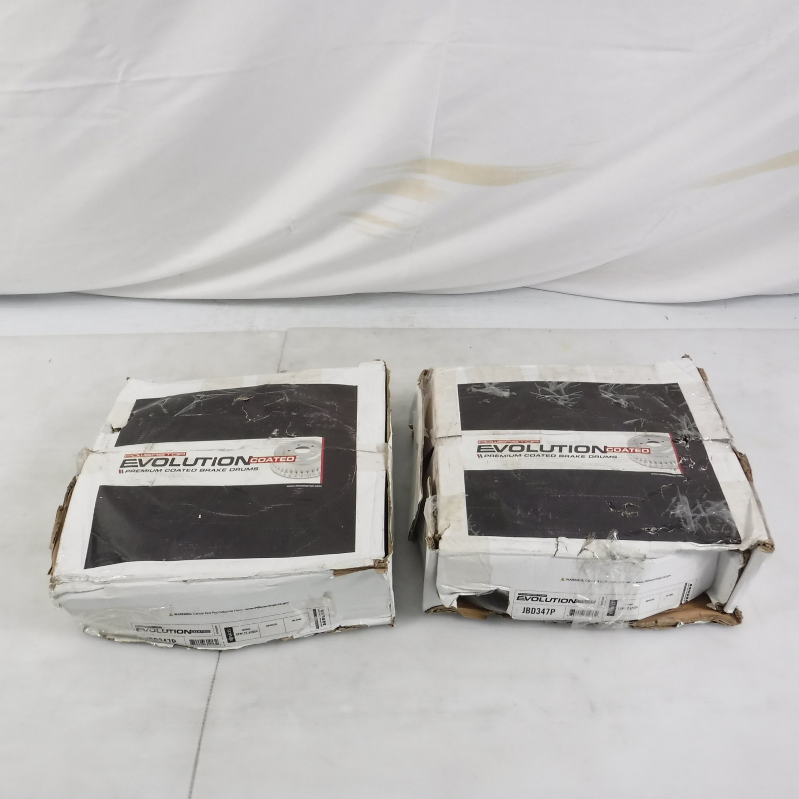 2 PK Powerstop Evolution Brake Drum JBD347P Fits 1996-2004 Nissan Pathfinder