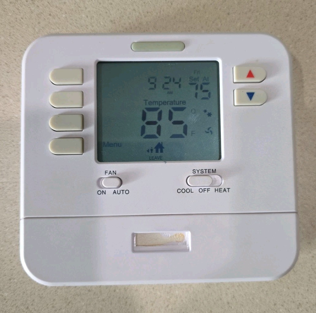 VIVE COMFORT TP-P-705 Programmable Thermostat Single Stage TESTED