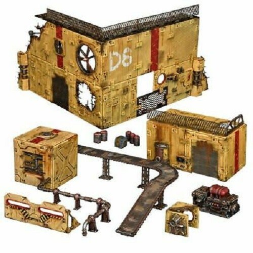 Terrain Crate Industrial Zone - Scifi 28mm Scenery Mini Mantic Games