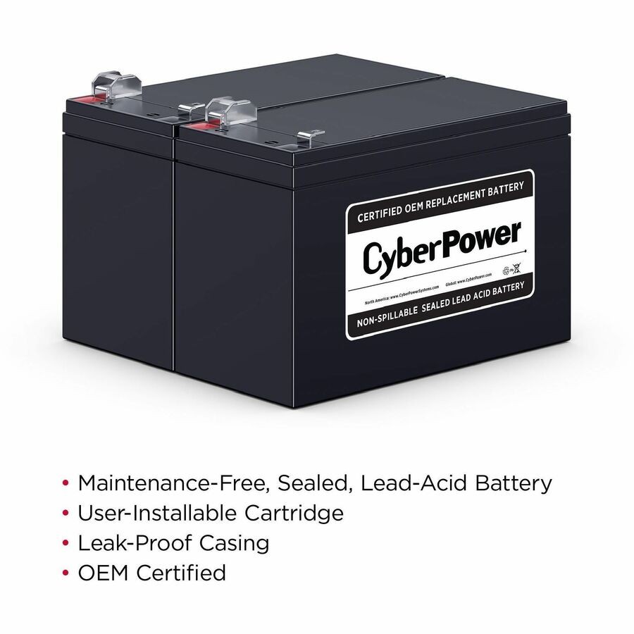 CyberPower RB1290X2 Replacement Battery Cartridge