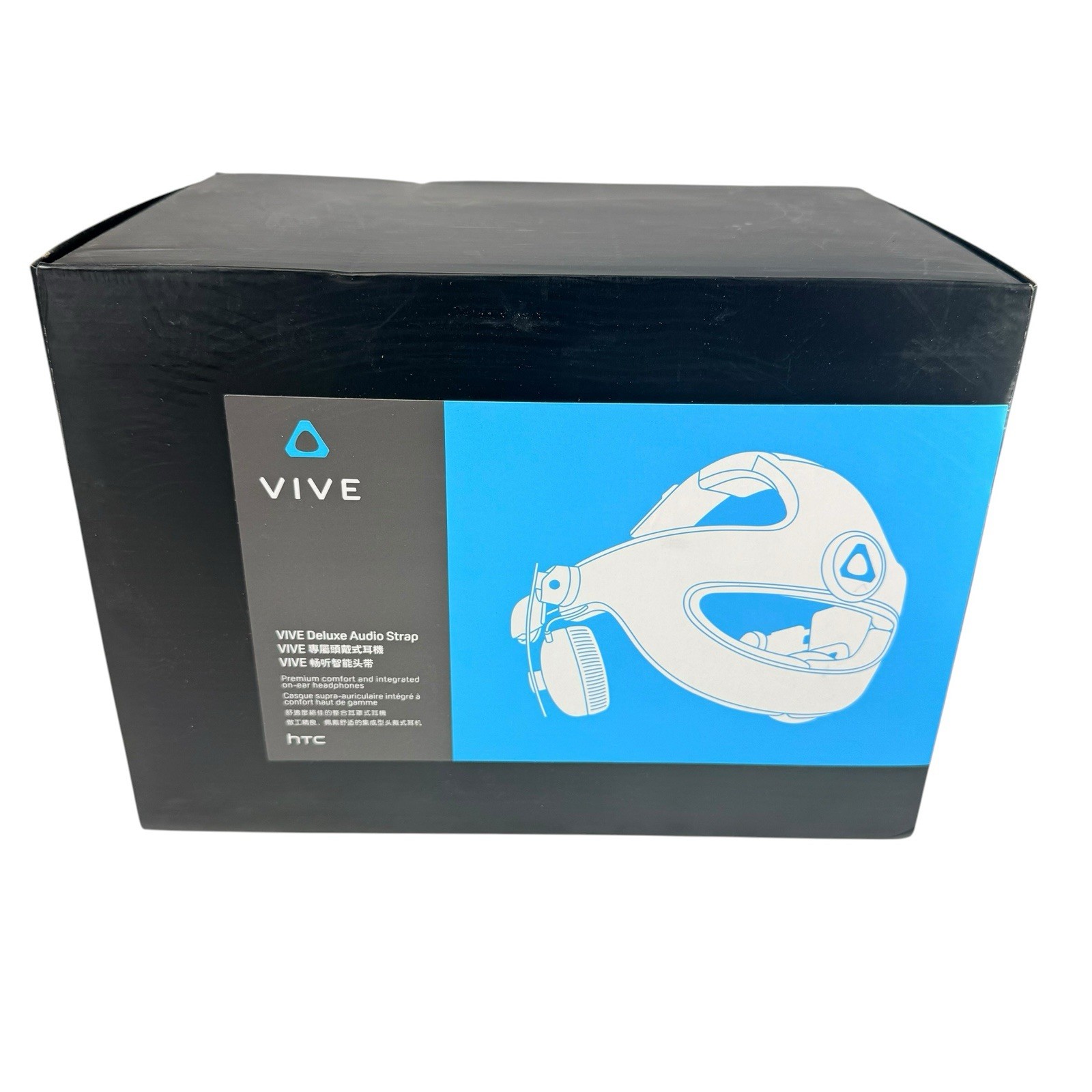 HTC VIVE Deluxe Audio Strap HS 600 for HTC Vive VR Headset Black