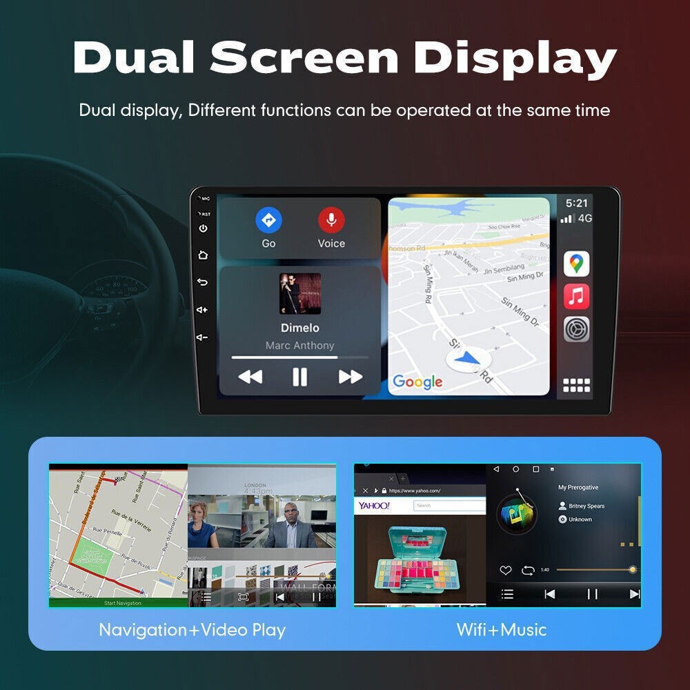 for 1999 2000-2002 Mercury Cougar Android 13 GPS Stereo Radio , Wireless CarPlay