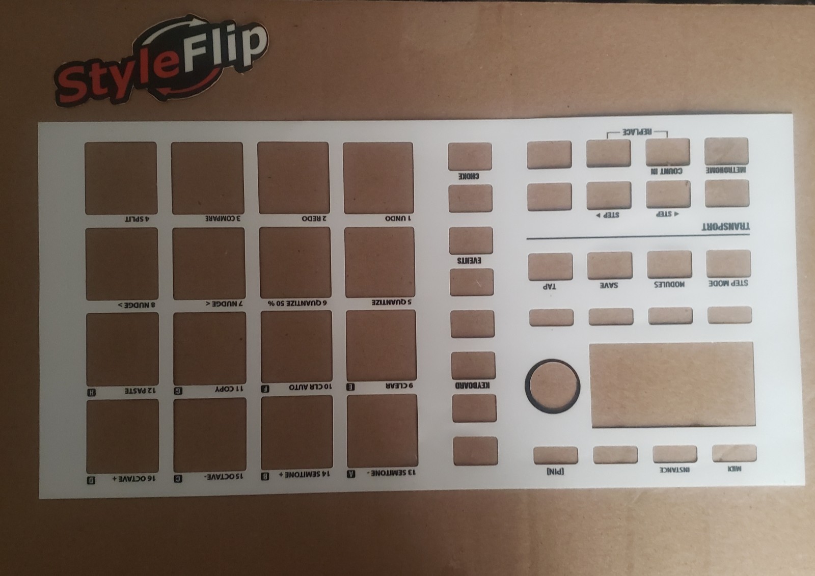 Styleflip White skin for Maschine Mikro MK2