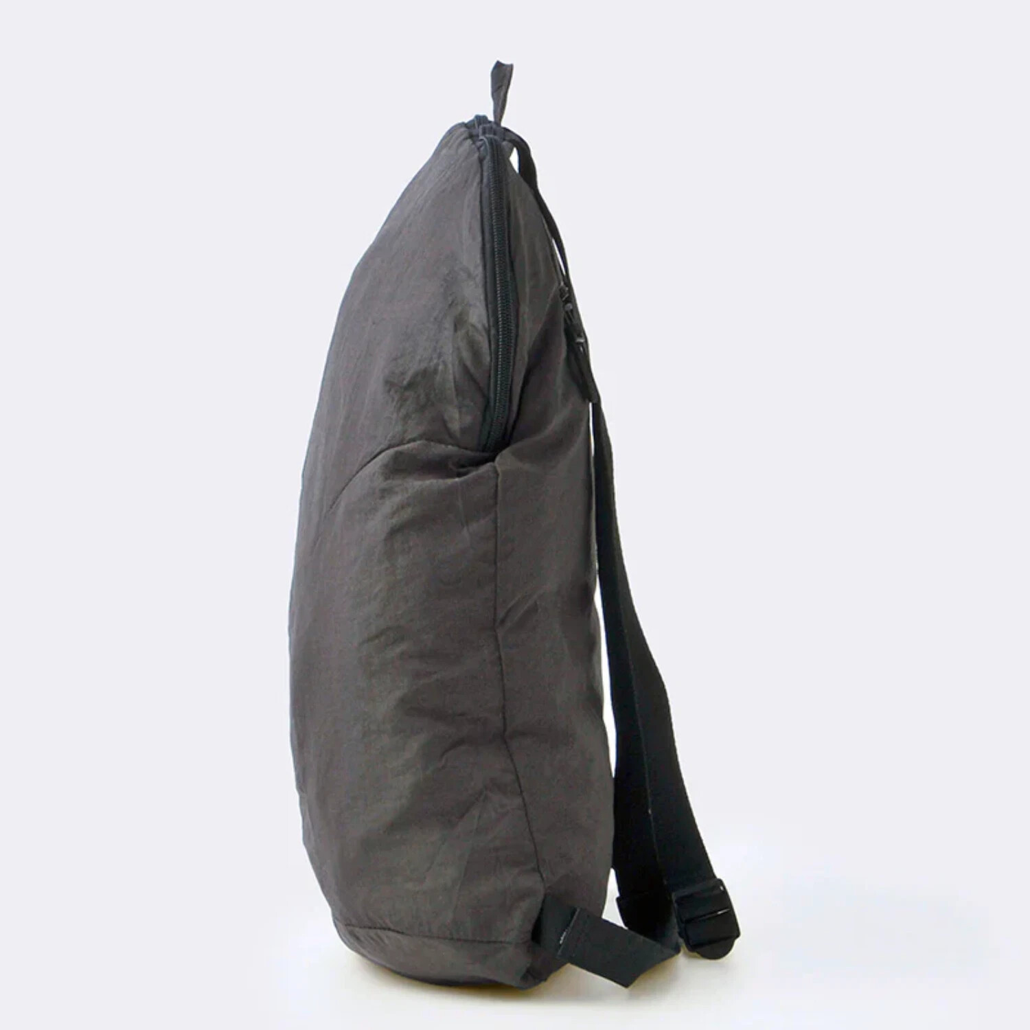 Standard Products Foldable Backpack - Grey Nylon - Lightweight Travel Bag