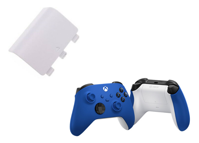 Microsoft Xbox Series S X Battery Cover Lid Door Replacement  White 1914