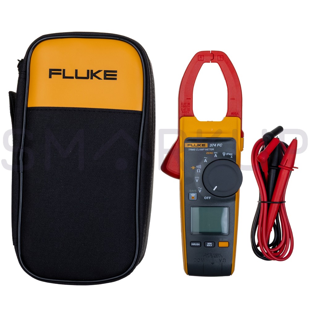 New In Box FLUKE 374 FC True-rms Clamp Meter 600A