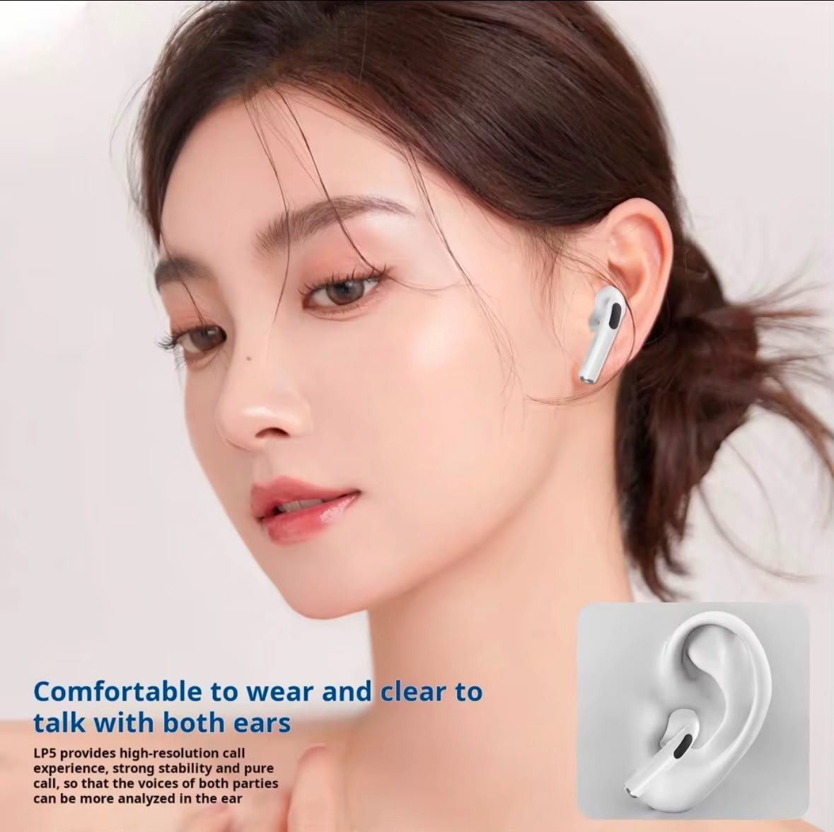Air Pro True Wireless Bluetooth Earbuds HiFi Low Latency for iPhone Android