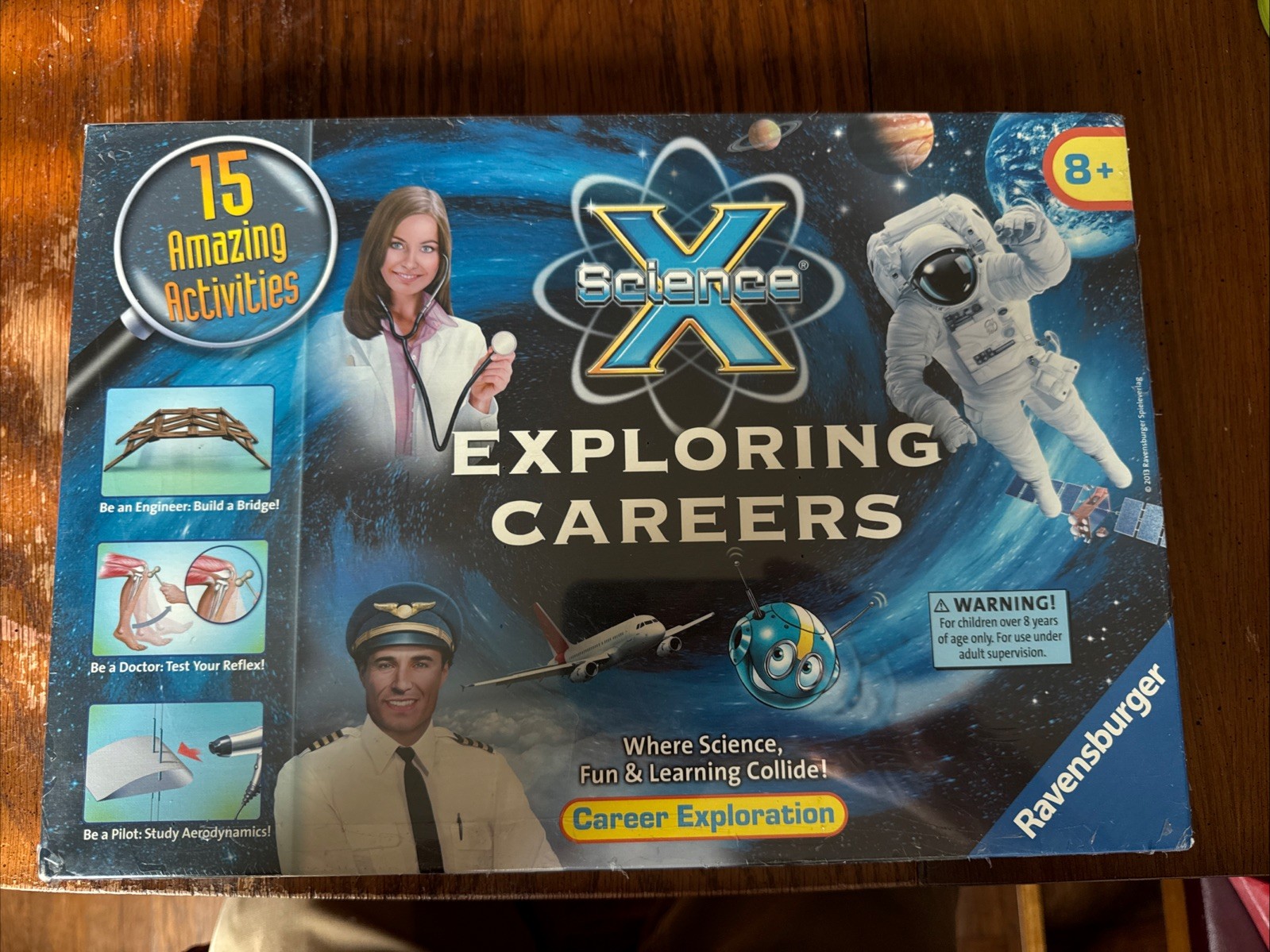 RAVENSBURGER Exploring Careers Science X  ACTIVITIES LEARNING KIT Homeschool