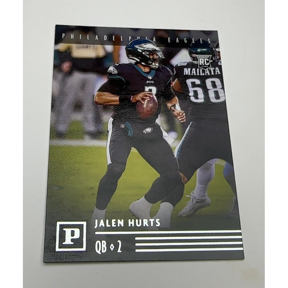 Jalen Hurts Philadelphia Eagles Panini Chronicles Football Card PA-5 2020