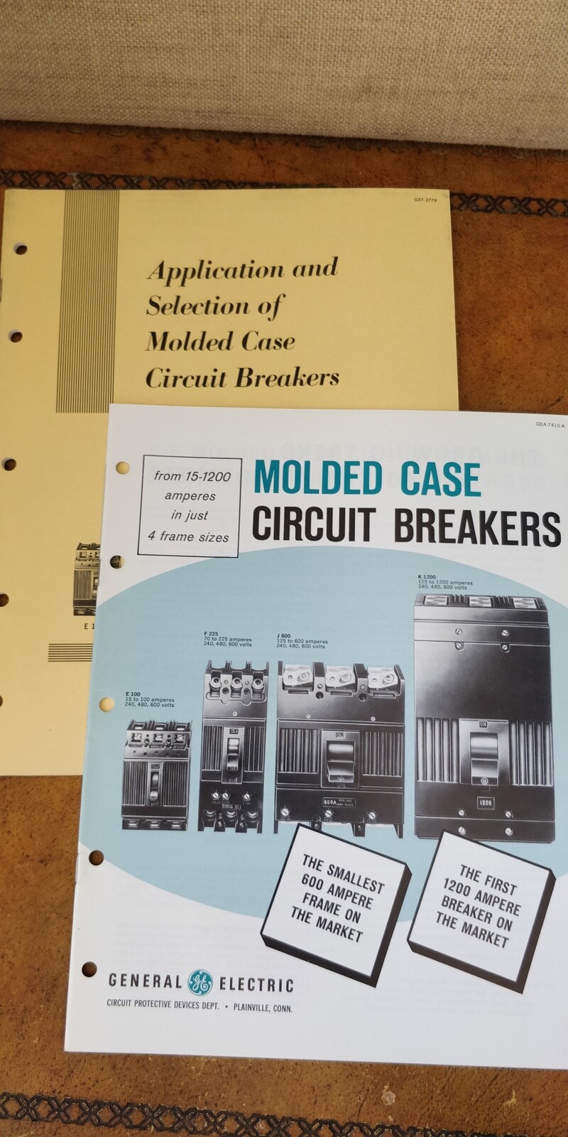 1950s General Electric Application Selection of